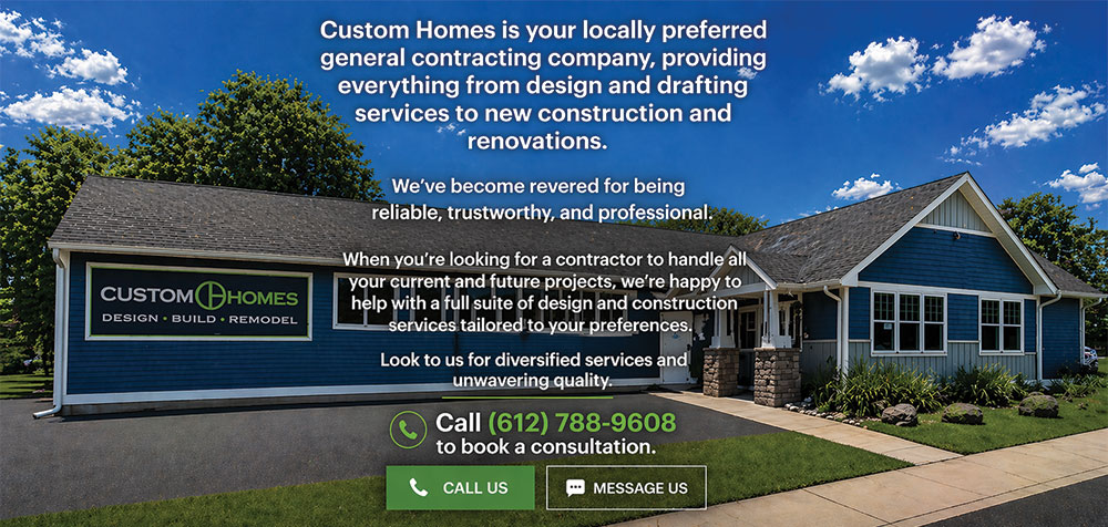 custom homes intro image