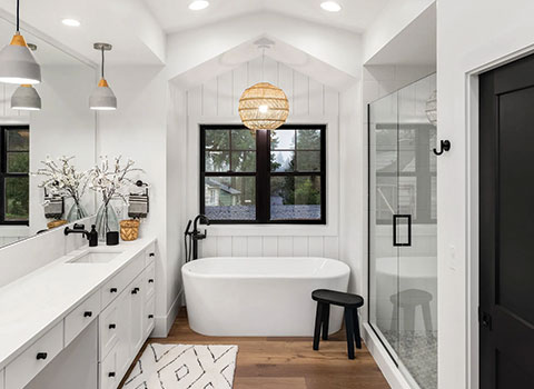 Custom Homes's Bathrooms