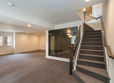 Custom Homes's Basements