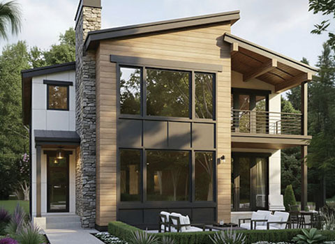 Custom Homes's Narrow Lot Homes